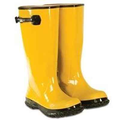 Yellow Construction Boots