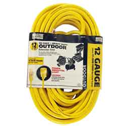 Master Electrician Outdoor Extension Cords 12 gauge