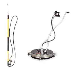 Pressure Washer Accessories for Rent - Extendable Wands, Surface Cleaners